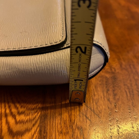 Kate Spade Gray Shoulder Bag Purse Chained Strap - Picture 3 of 13